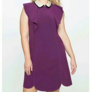 NWT Eloquii Embellished Collar Dress Size 18